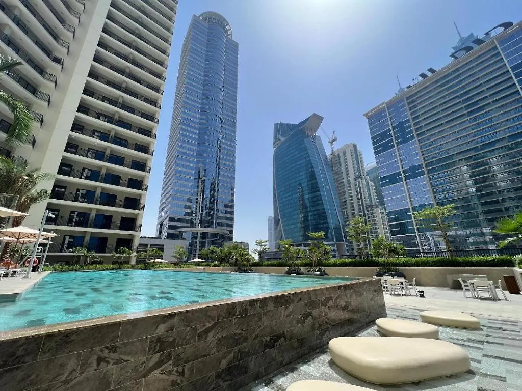 Modern And Cozy 1Br In Business Bay Lägenhet Dubai